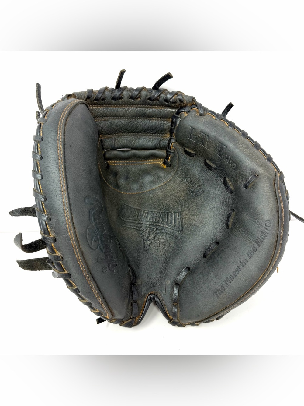 Rawlings Renegade 31.5" RCM315B Catcher's Baseball Glove Softball Mitt RHT EUC